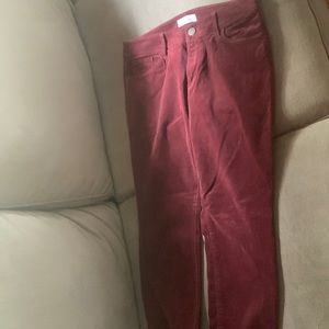 Womens Ann Taylor Loft Corduroy Pants .